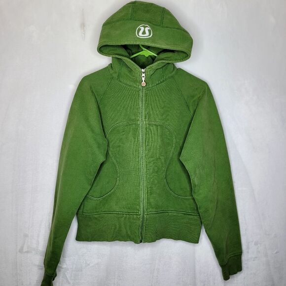 Lululemon Green Scuba Hoodie - Picture 1 of 8